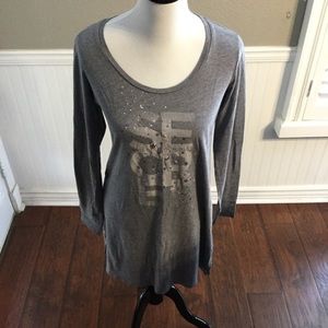 Victoria Secret Long Sleeve Sleepshirt Size M